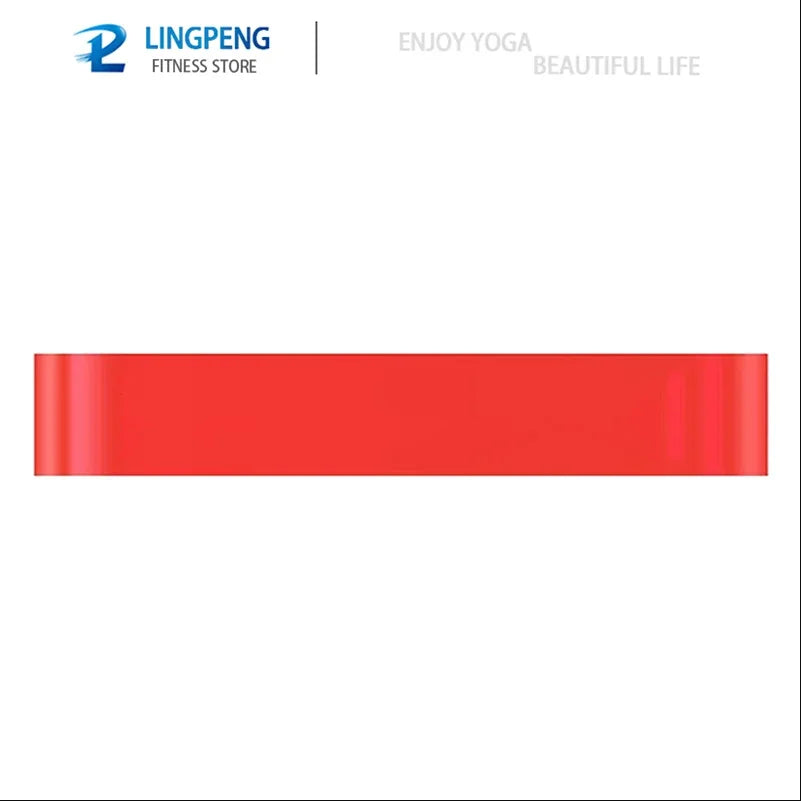 Faixa Elástica de Resistência para Treinos de Pernas, Glúteos e Yoga