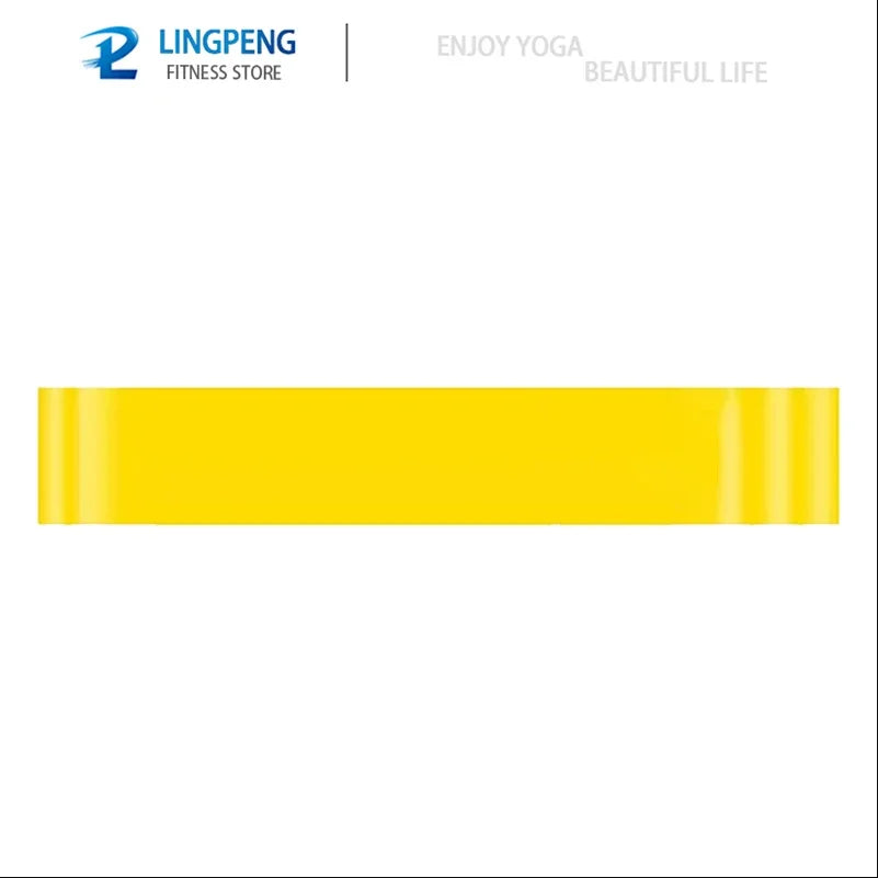 Faixa Elástica de Resistência para Treinos de Pernas, Glúteos e Yoga