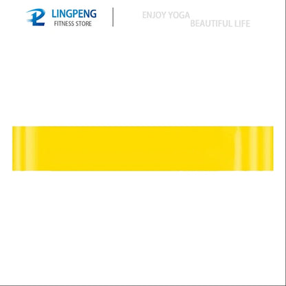 Faixa Elástica de Resistência para Treinos de Pernas, Glúteos e Yoga