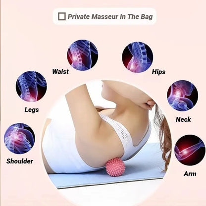 Bola de Massagem Espinhosa para Liberação Miofascial e Alívio Muscular